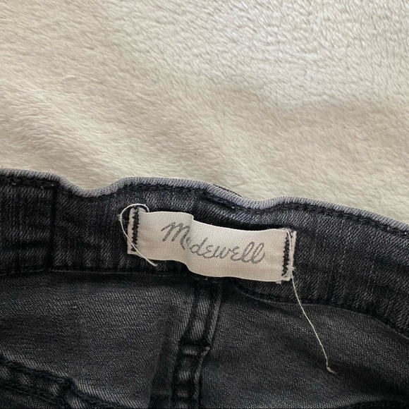 Madewell 9” high-rise skinny button front denim jeans size 24 - Picture 4 of 8